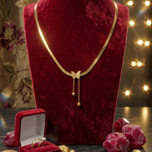 collier papillon